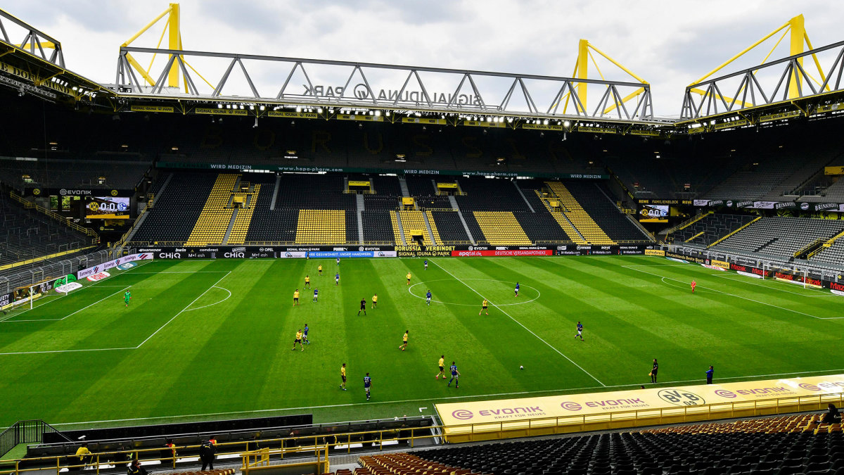 Signal Iduna Park for Dortmund vs. Schalke